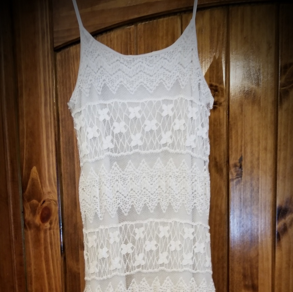 MM Lace-Detailed Dress